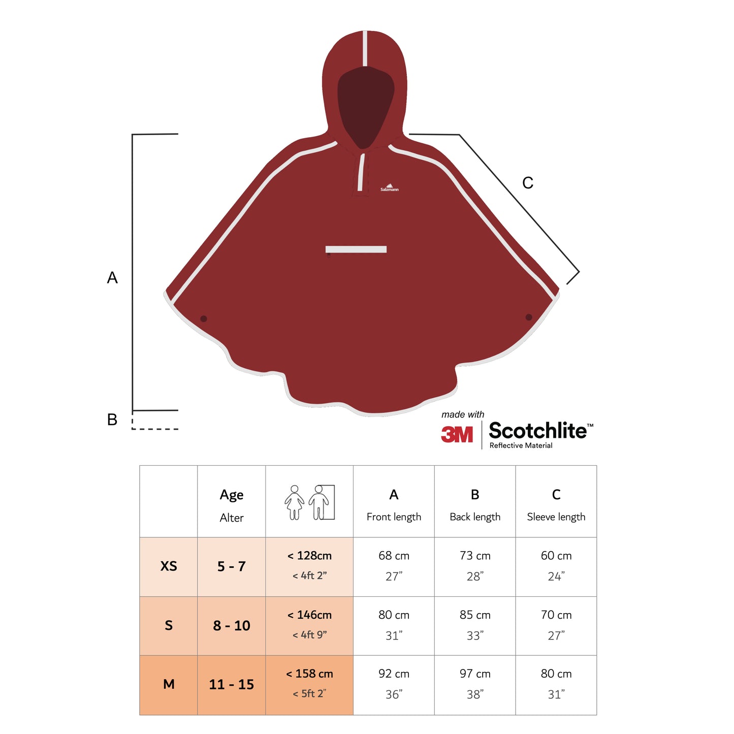 Children's Rain Poncho