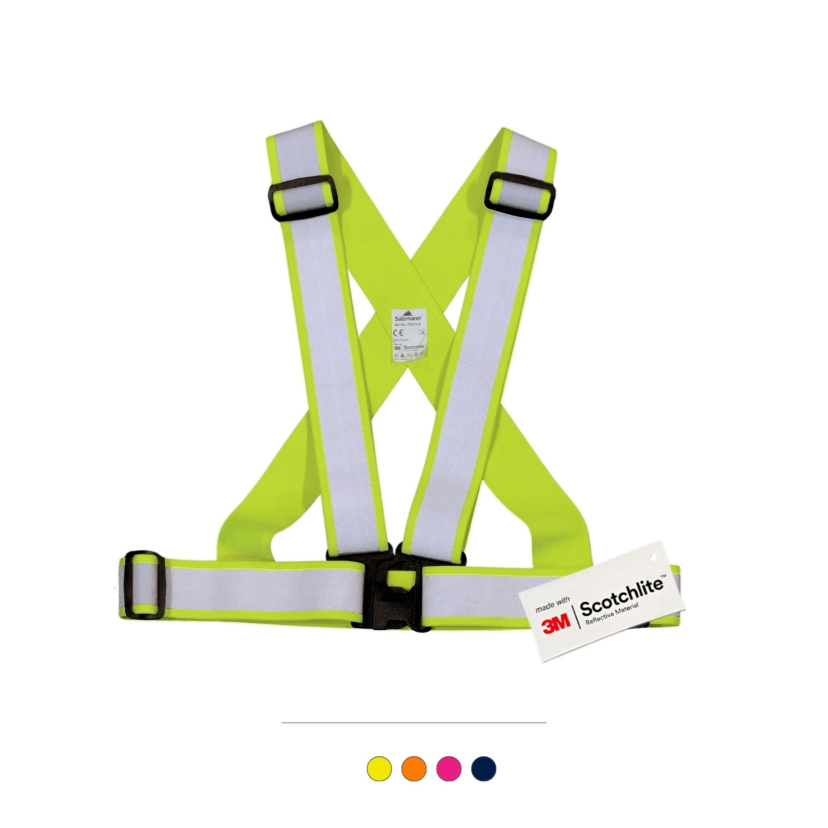 salzmann 3m reflektierende fahrradweste Adjustable Reflective Vest