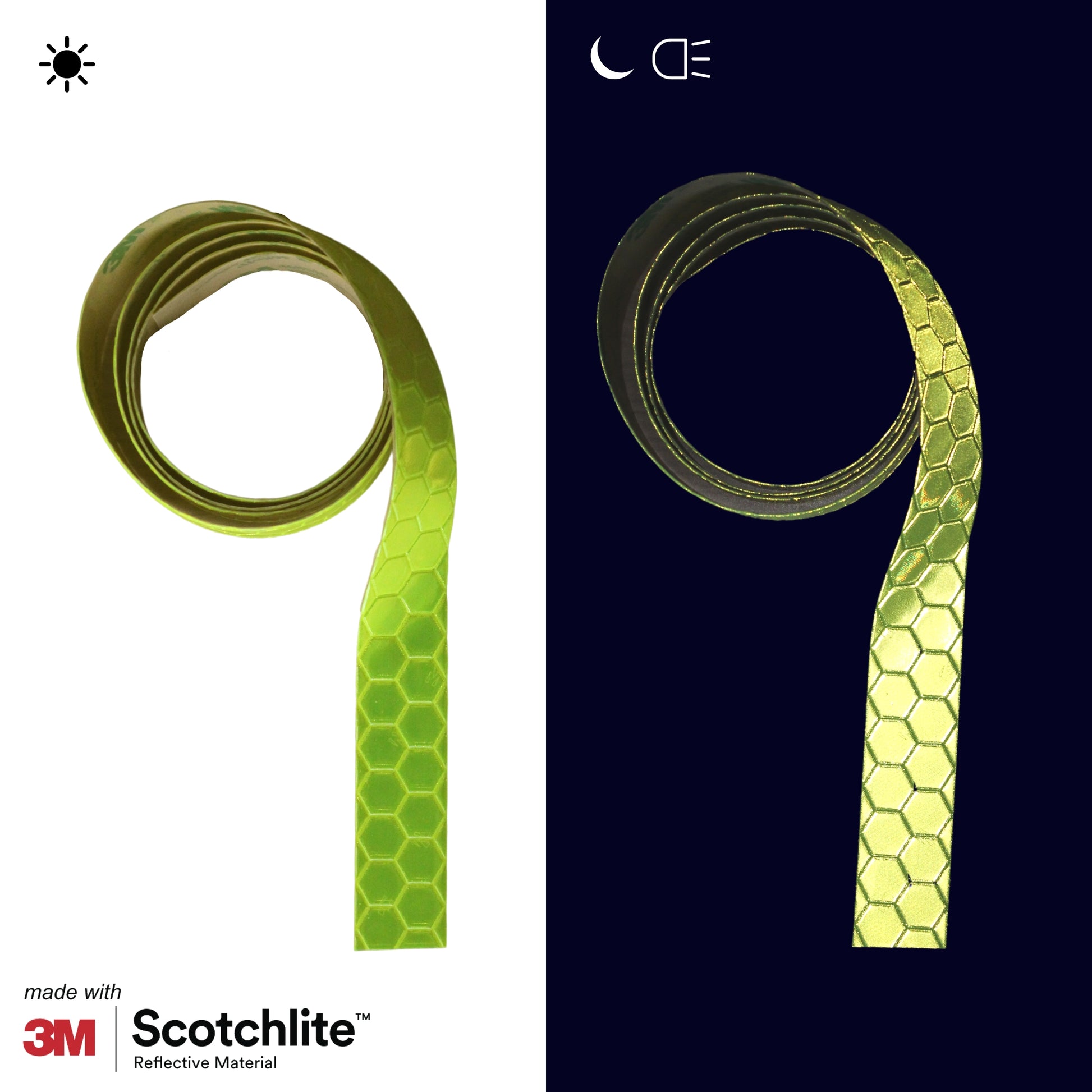 3M 957S10 Konturmarkierung Reflektorband Weiß (reflektierend) 50 m (L x B)  50 m x 51 mm kaufen