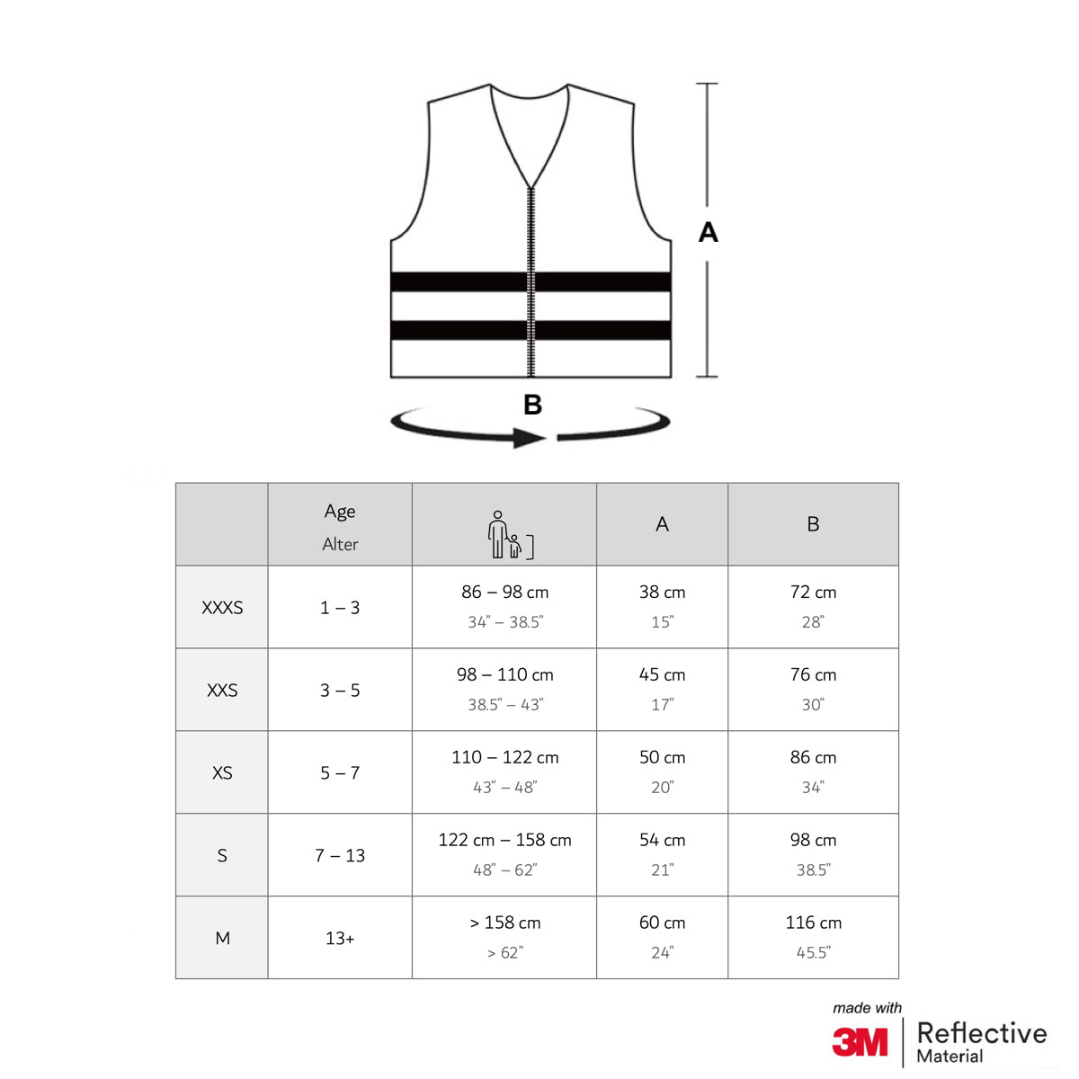 Gilet d.sécurité enfant jaune Acheter - Vestes de sécurité - LANDI