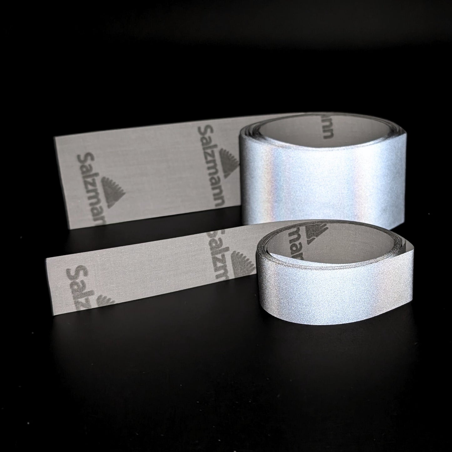 Reflektorband zum Aufnähen | Schwarz