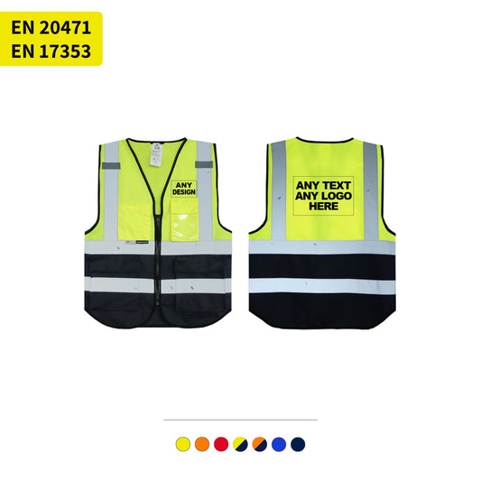 Warnweste mit Logoaufdruck