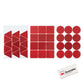 Produktabbildung der roten Outdoor-Sticker von Salzmann