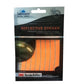 Produktverpackung der orangefarbenen, reflektierenden Sticker von Salzmann