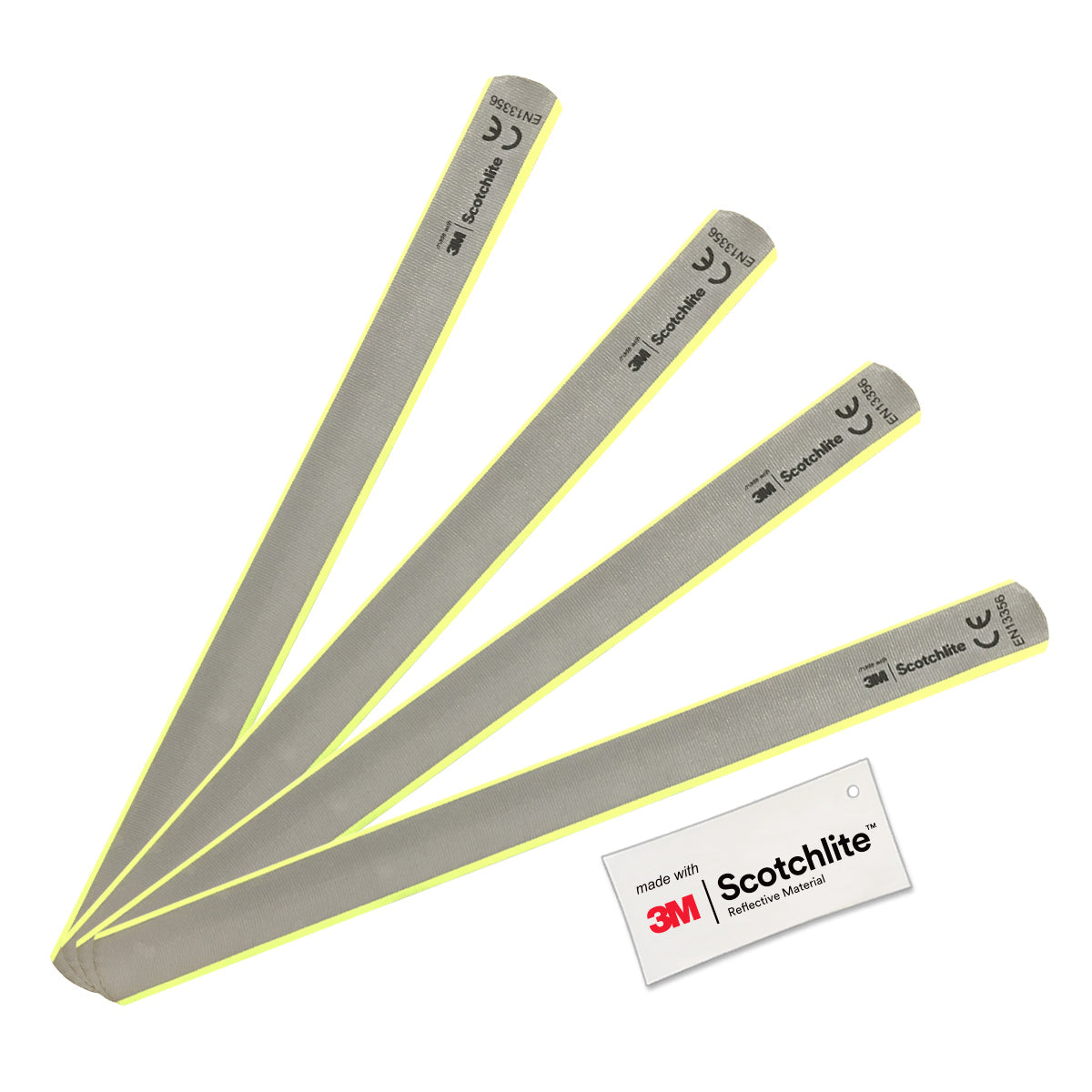 Produktabbildung des grau-gelben Schnapparmband Sets