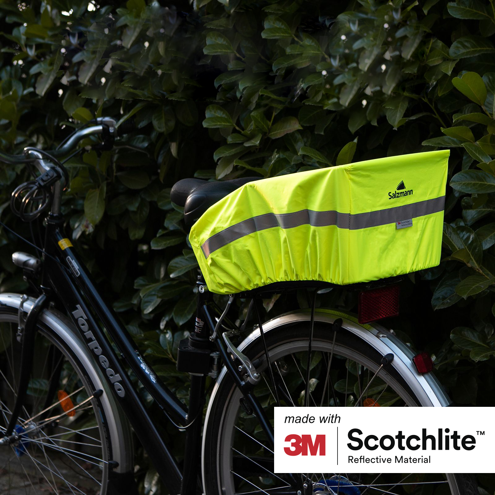 Salzmann 3M Regenschutz für Fahrradkörbe – Salzmann DE/EU