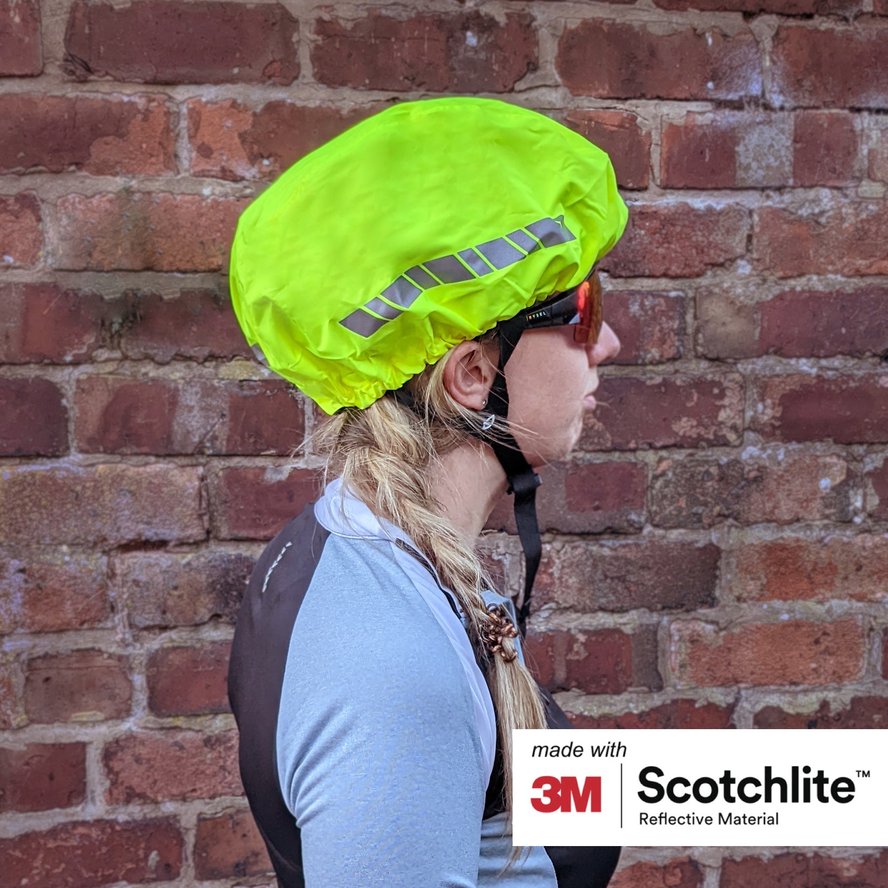 fahrradhelm cover Reflective Helmet Cover