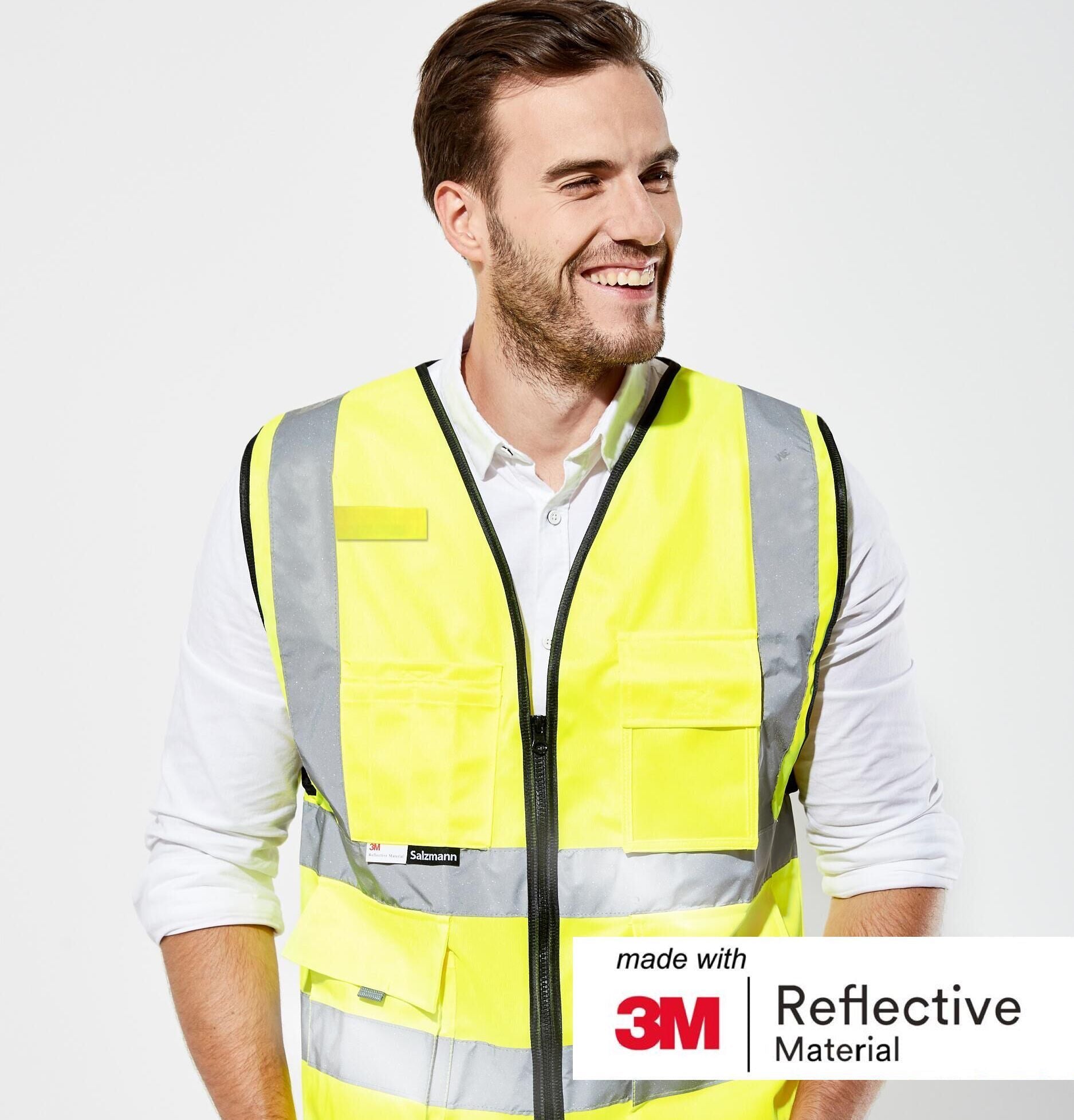 3M V10S0 haute visibilité gilet réfléchissant sécurité vêtements de travail  sécurité gilet moto cyclisme avertissement jour nuit utilisation 